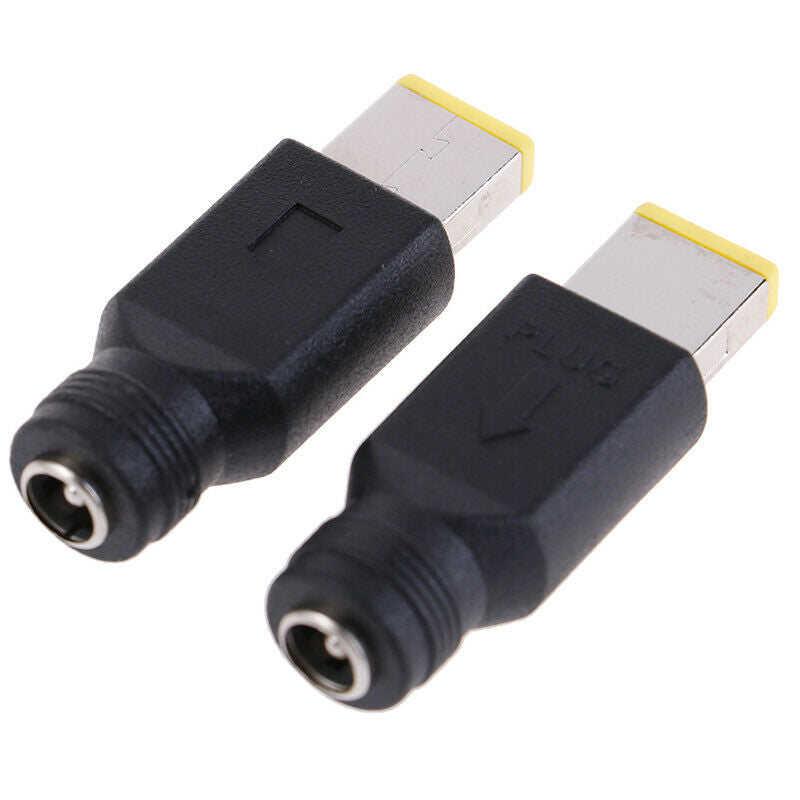 Round Jack to Square End Adapter for IBM Lenovo Thinkpad Laptop Power Cord 5 KX