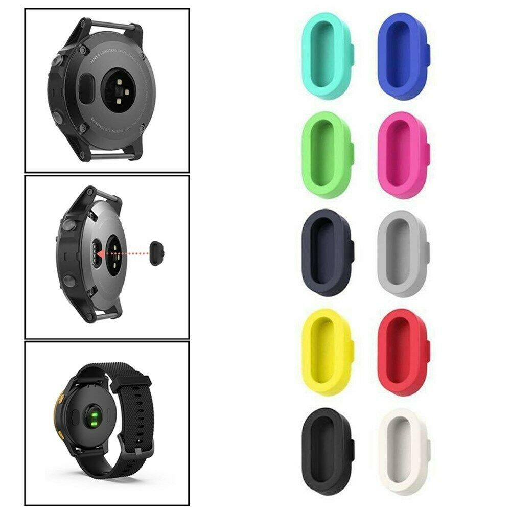 USB Charging Cradle Dock + Anti-dust Cap Fit Garmin Fenix 5 5S 5X Plus Watch B5