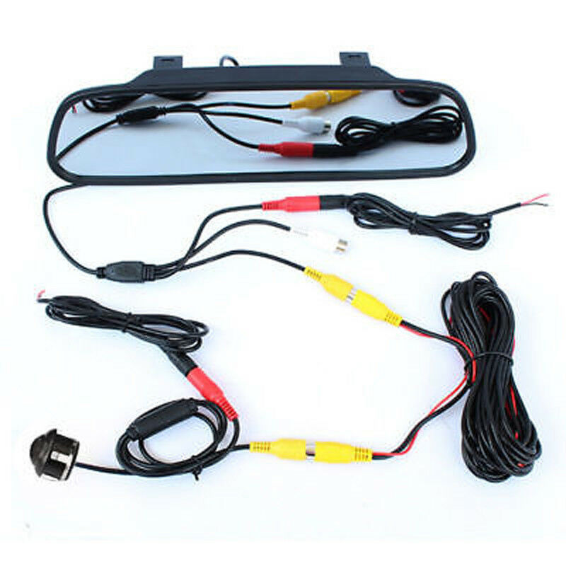 360Â° Rotatable Reverse Backup Parking Camera + 4.3Inch LCD Mirror Display Screen