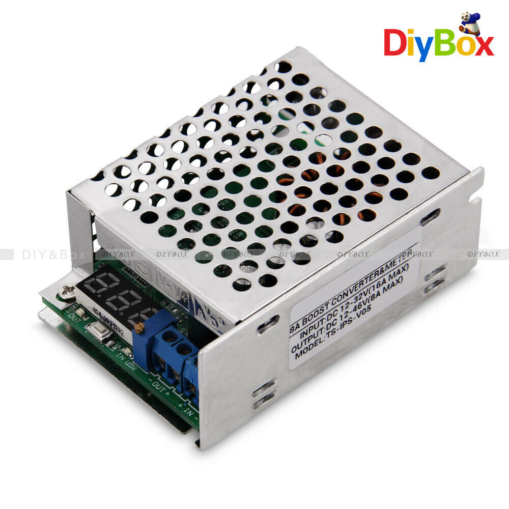 150W Step Up DC-DC Boost Converter 12-32V to 12-46V Voltage Charger Module