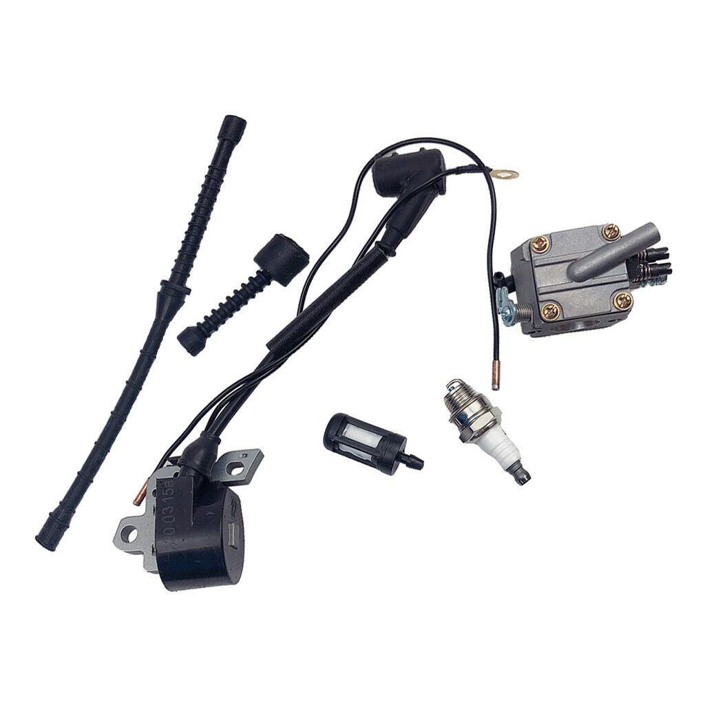 Carburetor Carb Ignition Coil Set For STIHL 038 MS381 038 Super Magnum