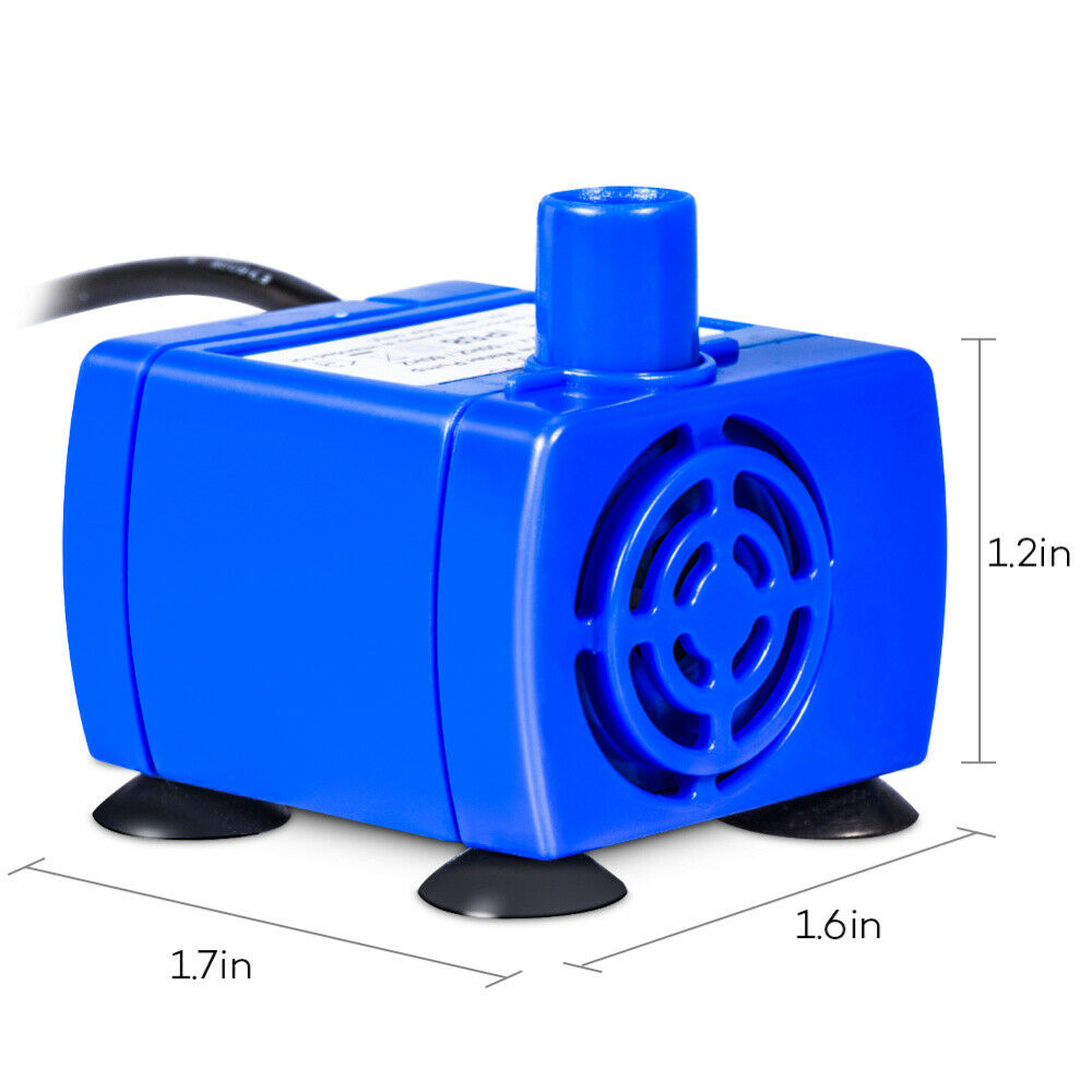 Pet Water Drinking Bowl Pump Replacement for Pet Dispenser Silent Submersible