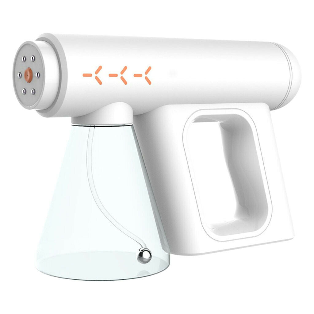 300ML Cordless 18W Blue Light Spray Disinfectant Sprayer Gun for Home Office