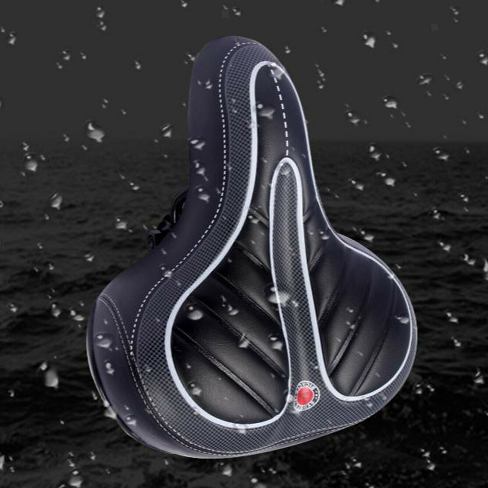 Bike Seat - Comfortable Waterproof Bike Saddle, Universal Shock Absorbing