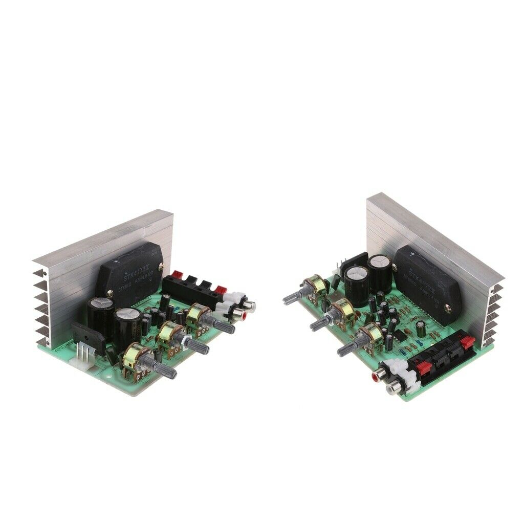 2Pieces DX0408 100W Dual Channel Digital Power Audio Stereo Amplifier Board
