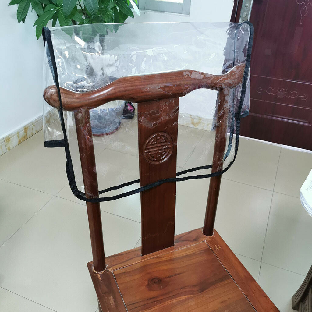 Hairdressing Chair Back Cover Hair Salon Spa Plastic PVC Covers Waterproof