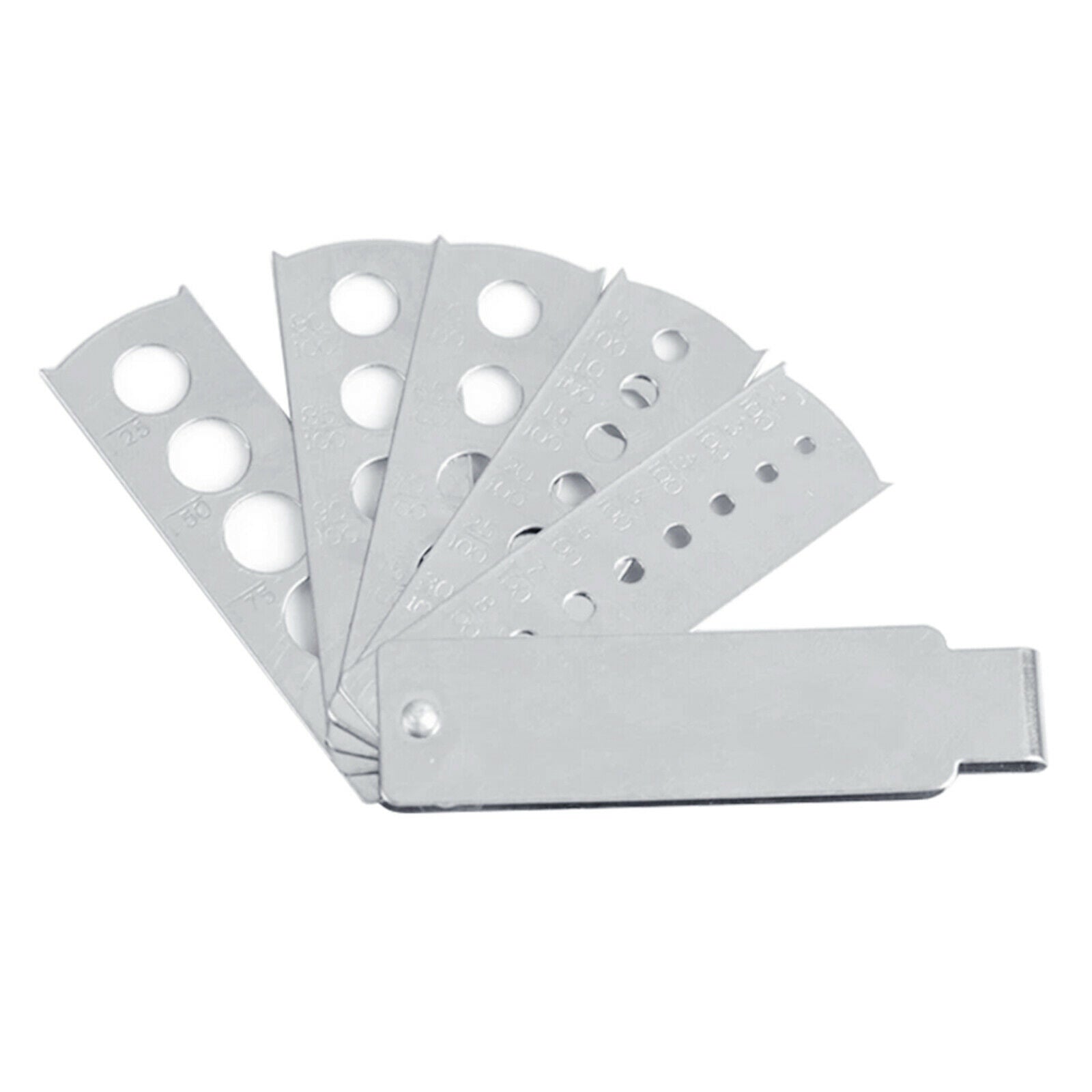 Portable Six Sides Jewelry Calipers Diamond Measuring Tool For Jewelers