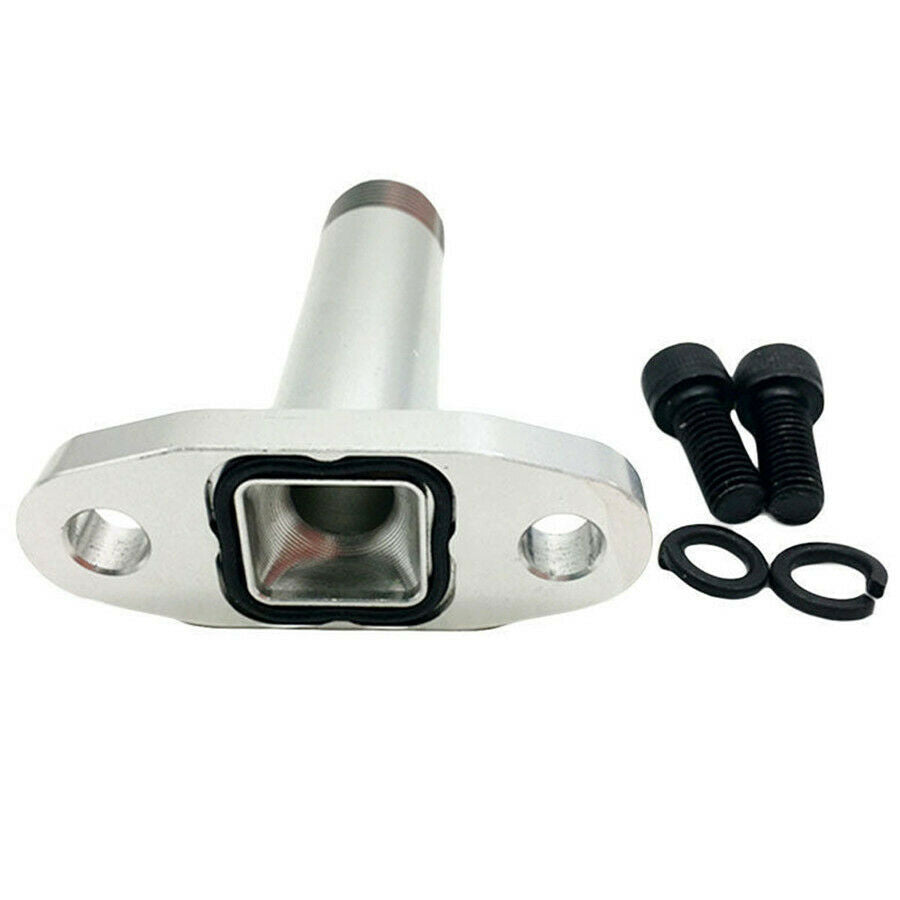 51mm Extended 10 AN Turbo Drain Fitting Fits T3 T4 T04B Turbochargers Flange