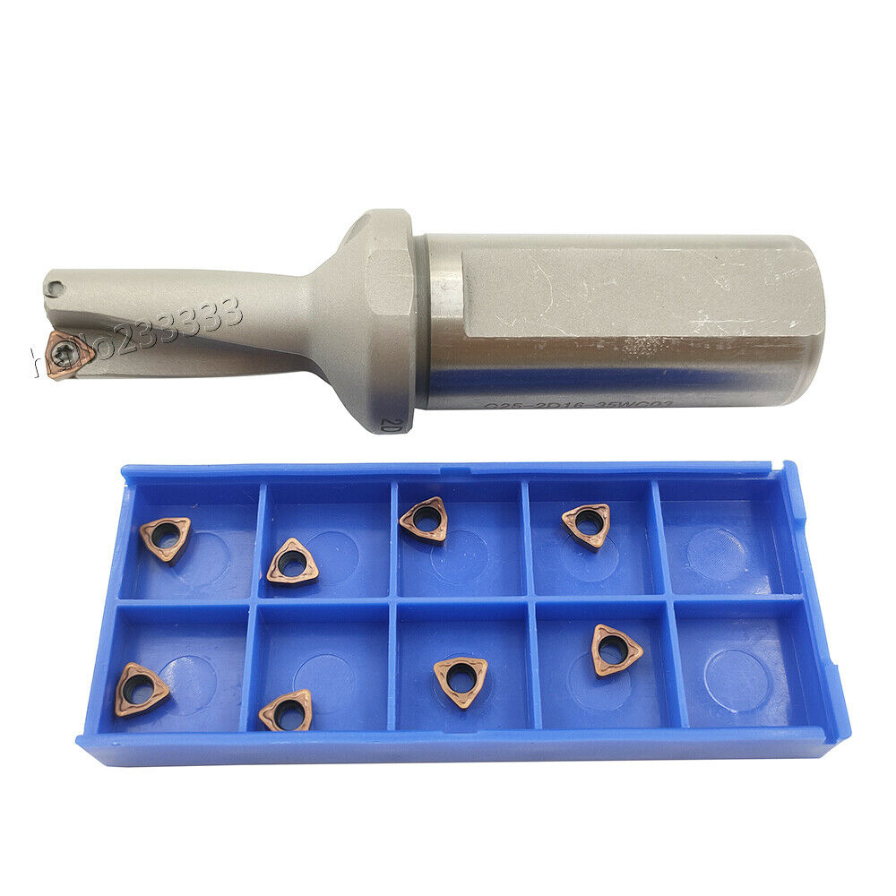 WPD160-25-2D U drill indexable drill 16mm C25-2D + WCMT030208FN ACZ330 insert