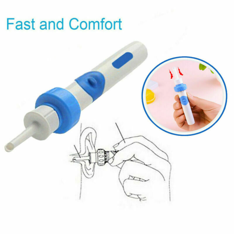 Safety Electric Ear Cleaner Wax Cleaning Remover Tool Painless Earpick