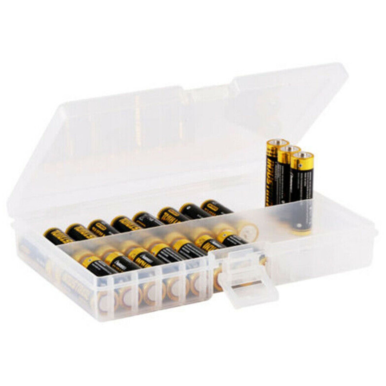 Waterproof Dustproof Clear Plastic AA AAA Battery Box Storage Case Cover Holder