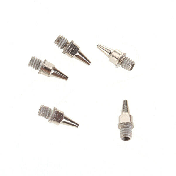 15 Stainless Steel 0.2 &0.3&0.5mm Nozzles Part Replacement For Airbrush