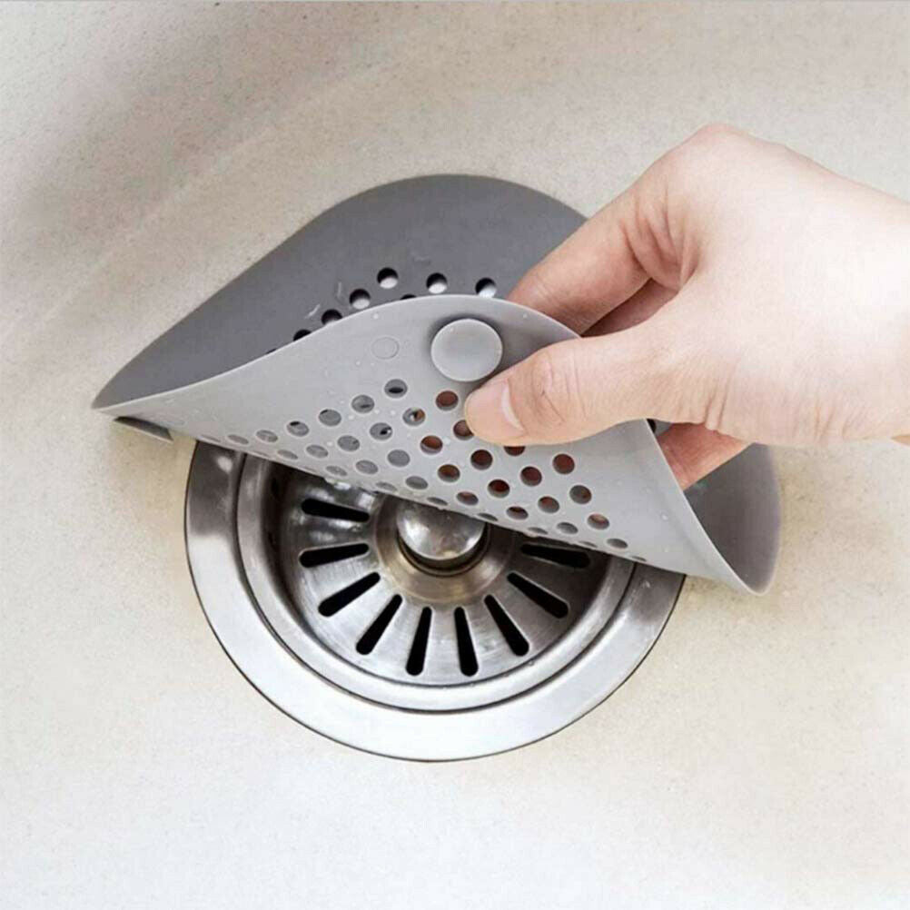 3Pcs Sink Lids Silicone Drain Filter Non-slip Floor Drain Cover for Kitchen