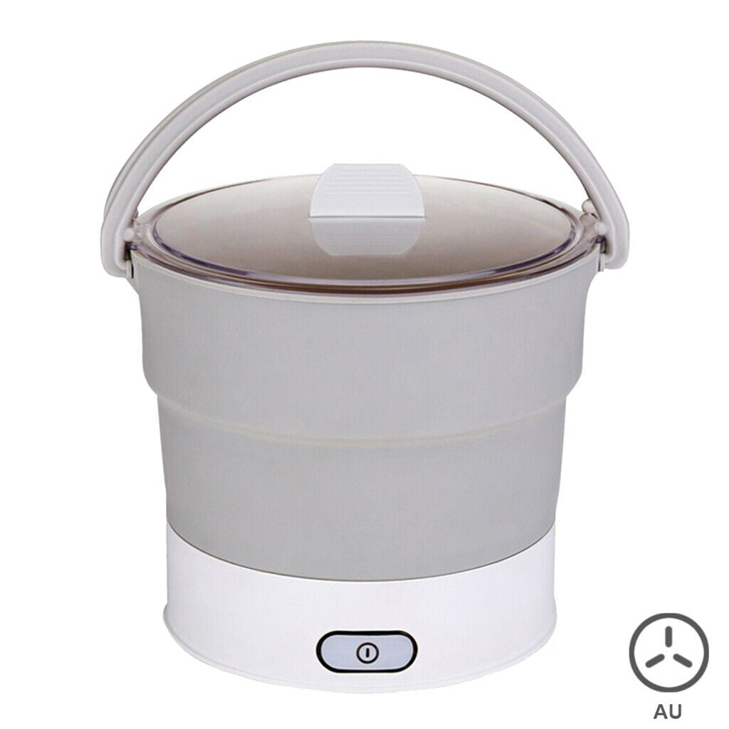 Silicone Electric Hotpot Kettle Dual Voltage for Camping Gifts for Families