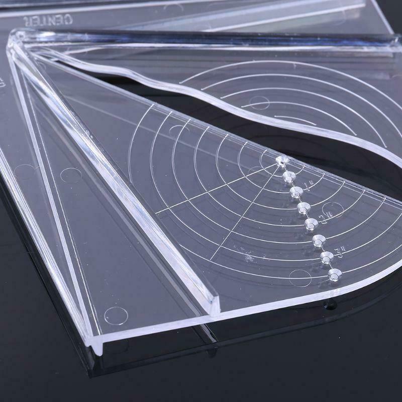 Plastic Center Finder for Square Round Octagon Hexagon Stock Woodwork Supplies