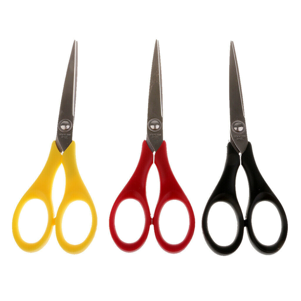 Stainless Steel Sewing Scissors Dressmaking Tailor Fabric Shears Tools 168mm
