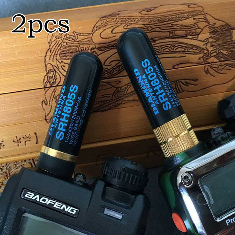 SRH805S SMA-F Female Dual Band Antenna Baofeng GT-3 UV-5R BF-888s Radio S.l8