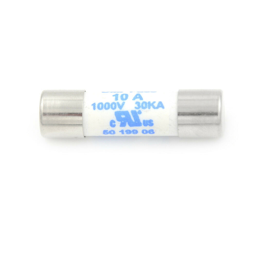Multimeter 10 x 38mm 1000V 10A Cylinder Ceramic Fuse Whi.l8