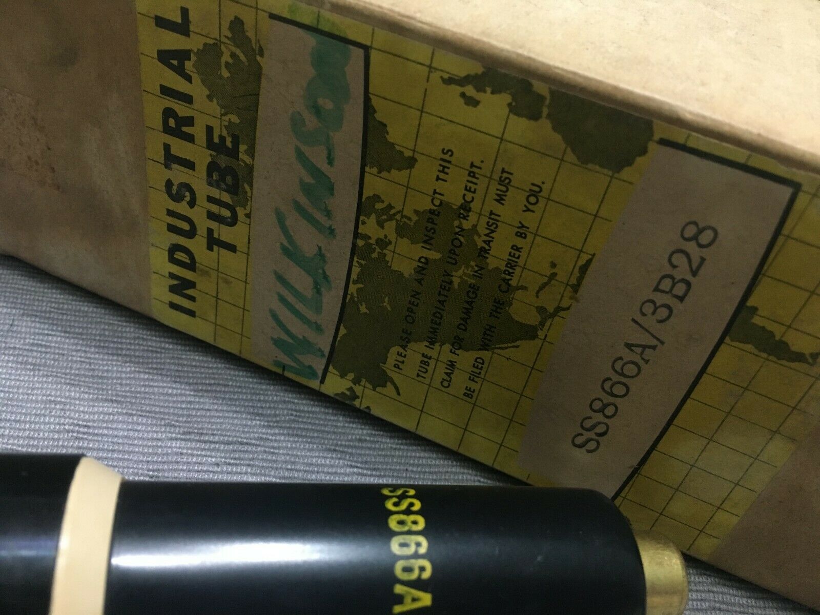 1PCS - INDUSTRIAL TUBE SS866A / 3B28 Vacuum Tube - NOS