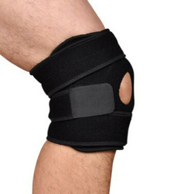1pc Elastic Brace Kneepad Adjustable Knee Pads Knee Brace Safety Guard Strap-DD