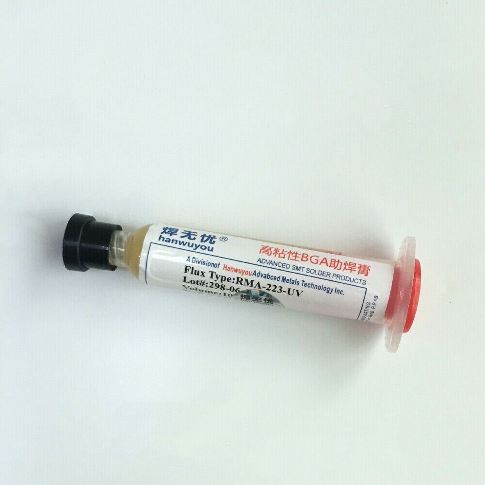 1* BGA SMD Soldering Paste Flux Grease,Volume 10cc, RMA-223 Useful