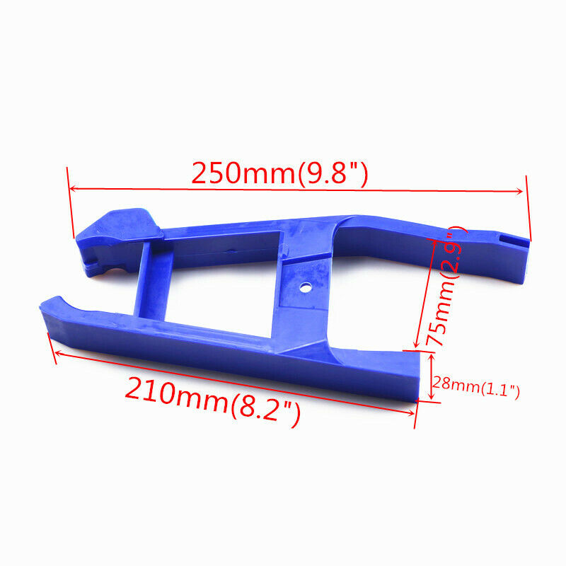 Black Chain Slider Swingarm Guard Kit for Yamaha TTR250 TTR 250 1996 1993-2013