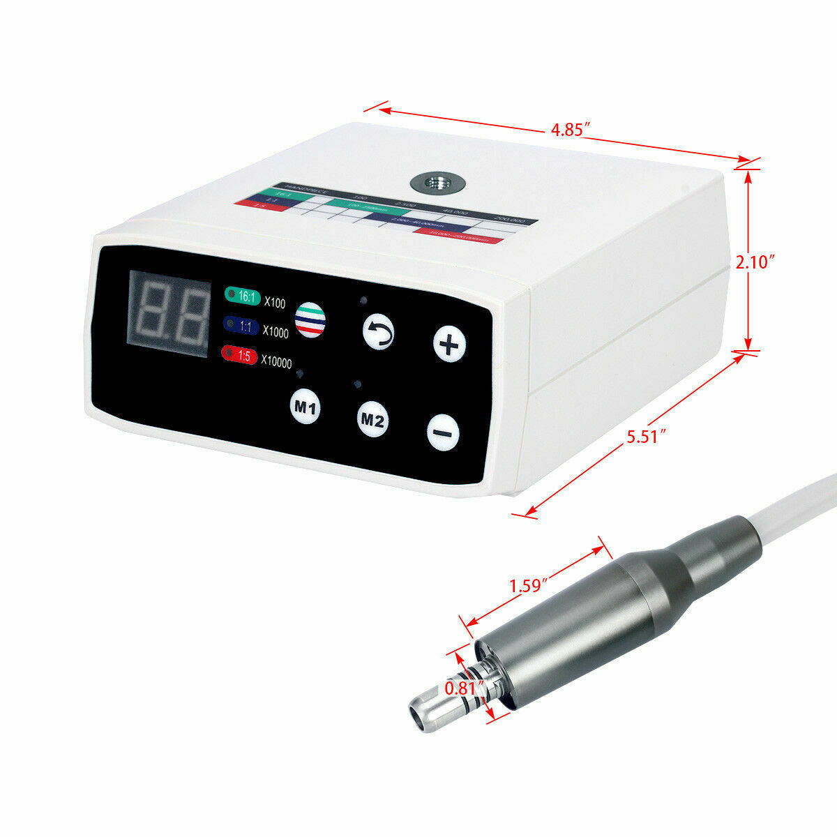 Dental Brushless Motor LED Electric Micro Motor Internal Spray ISO-E NSK Style
