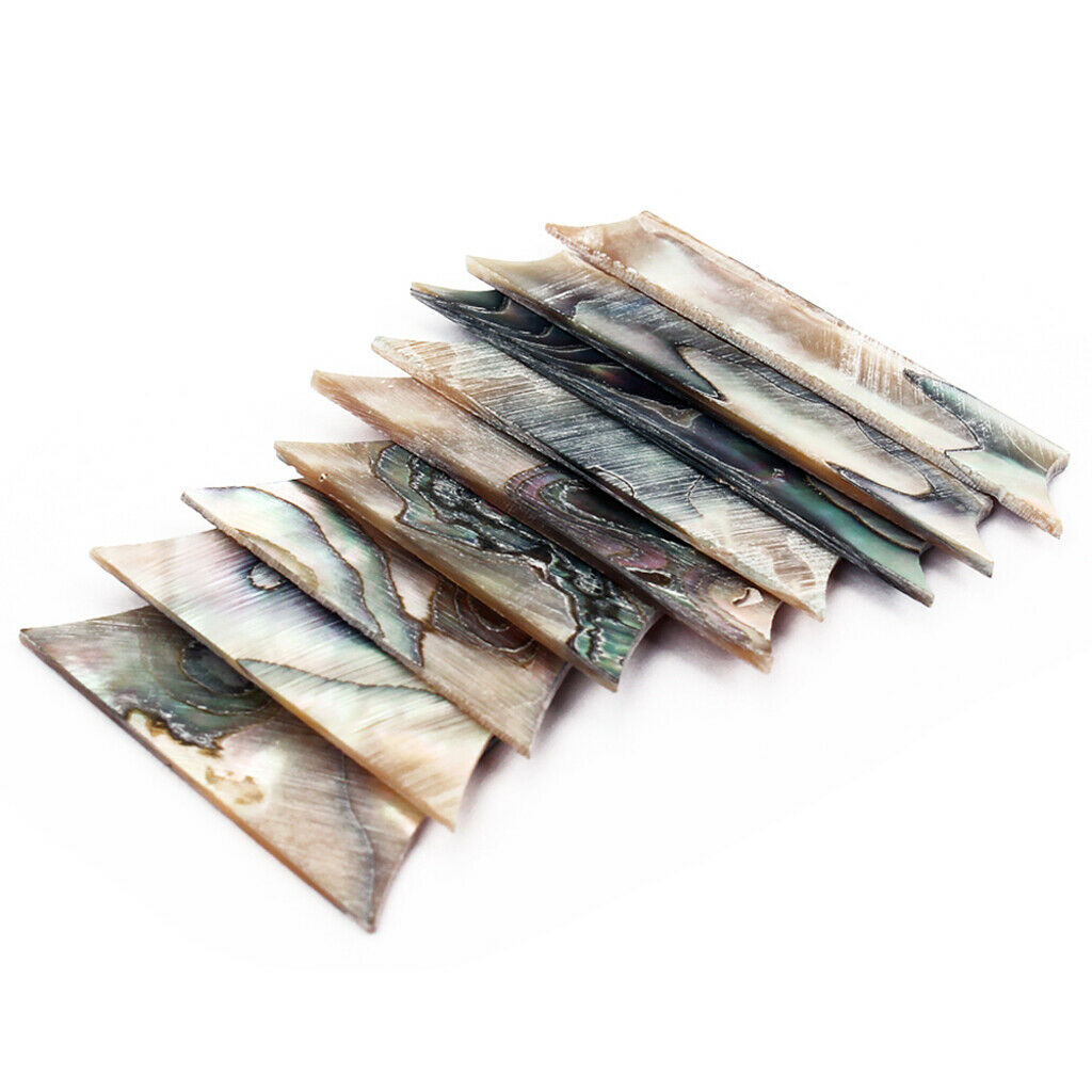 9 Pieces 1.5mm Colorful Abalone Inlay Material Dots Guitar Replacement Gift