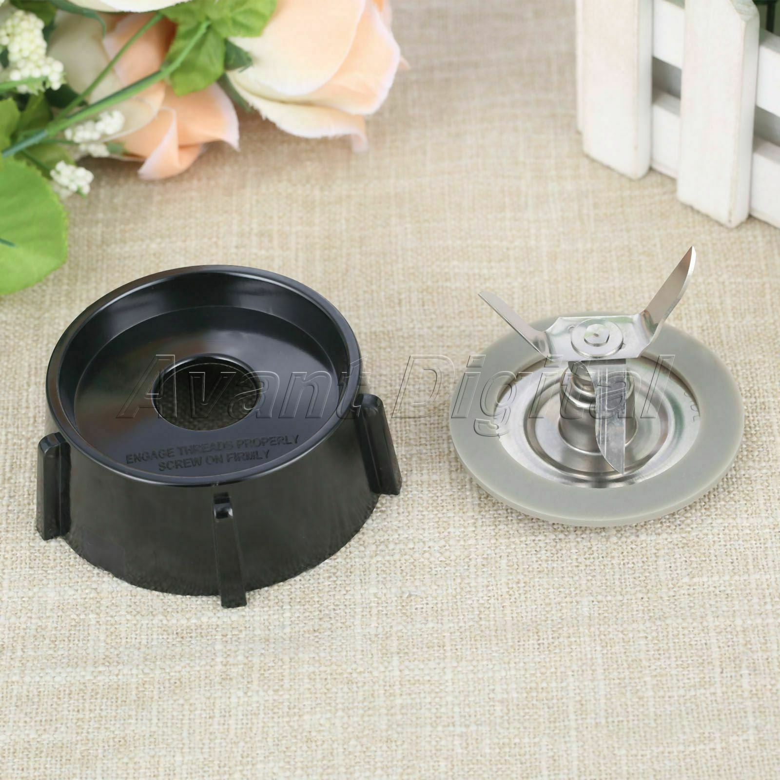 New Jar Bottom Base & 4961 Ice Blade Sealing Gasket O Ring Kit For Oster Blender