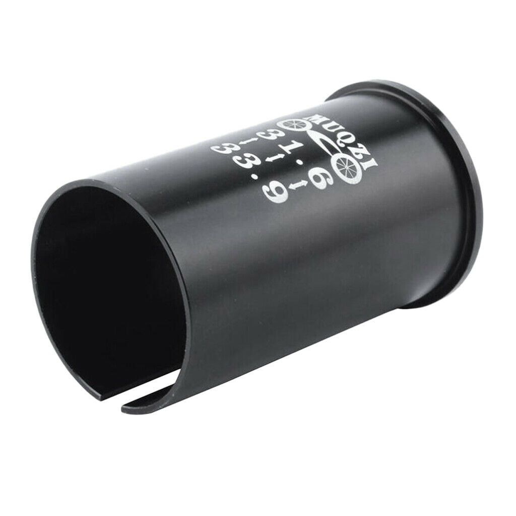 Bicycle Seatpost Reducer Shim Extension Convert Tube Adapter 31.6mm to 33.9mm