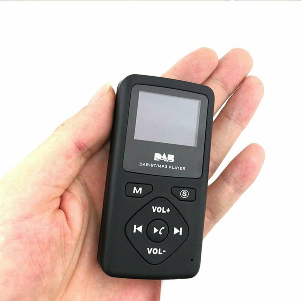 Portable Pocket Digital FM DAB/DAB+ Radio Receiver MP3 Player Bluetooth 4.0