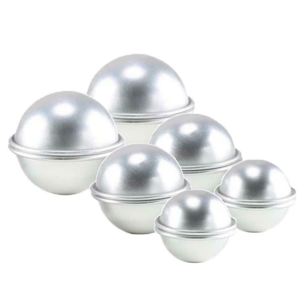 6Pieces DIY Bath Bomb Molds Kid's Bakery Homemade Cupcakes Mold Baking Tools