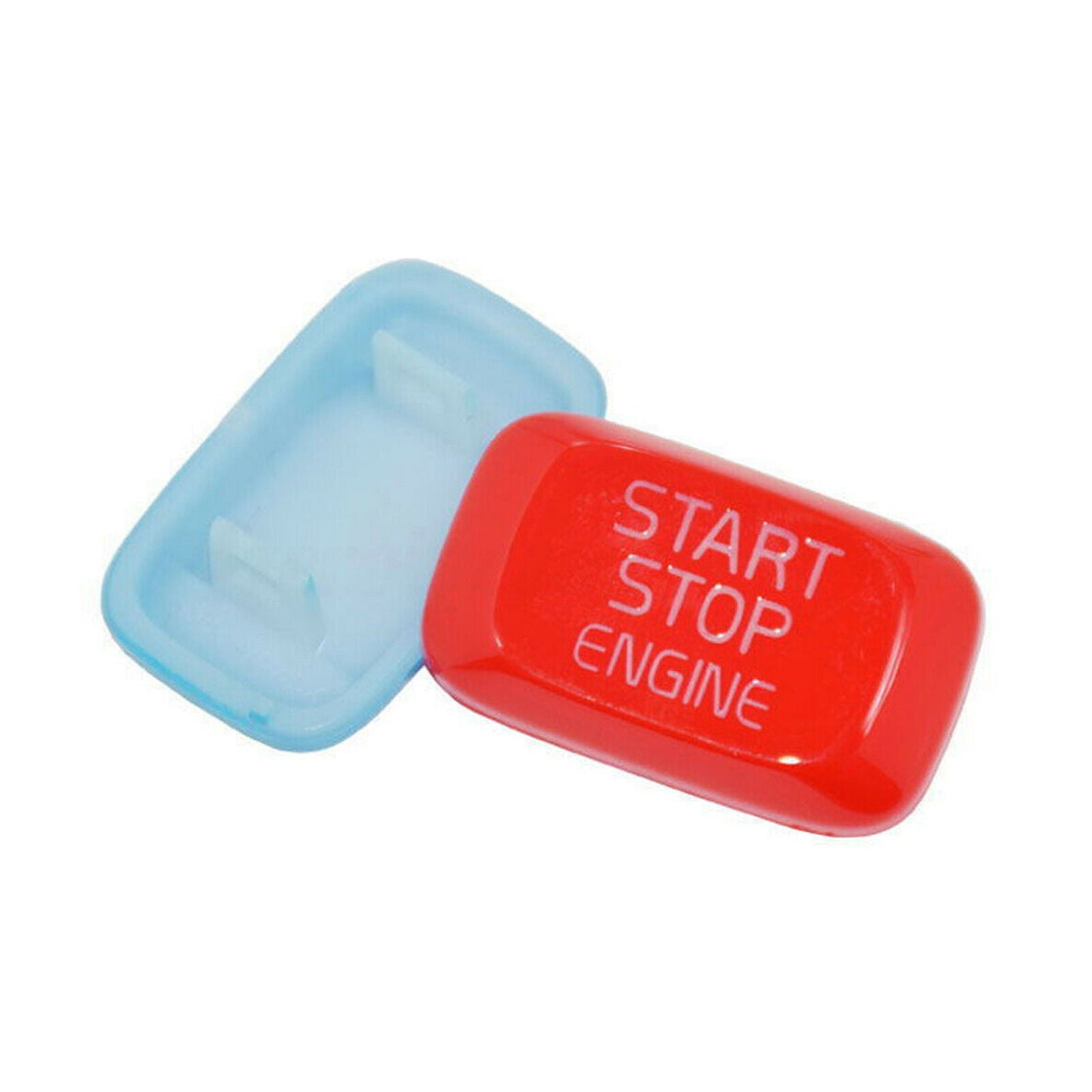Red/Blue Car Inside Engine Start Stop Button Trim Cover For Volvo V40 V60 S60