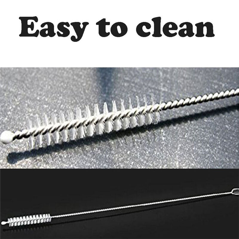New Stainless Steel Straws Reusable 10.5 inch Extra Long Drinking Straws  Rf