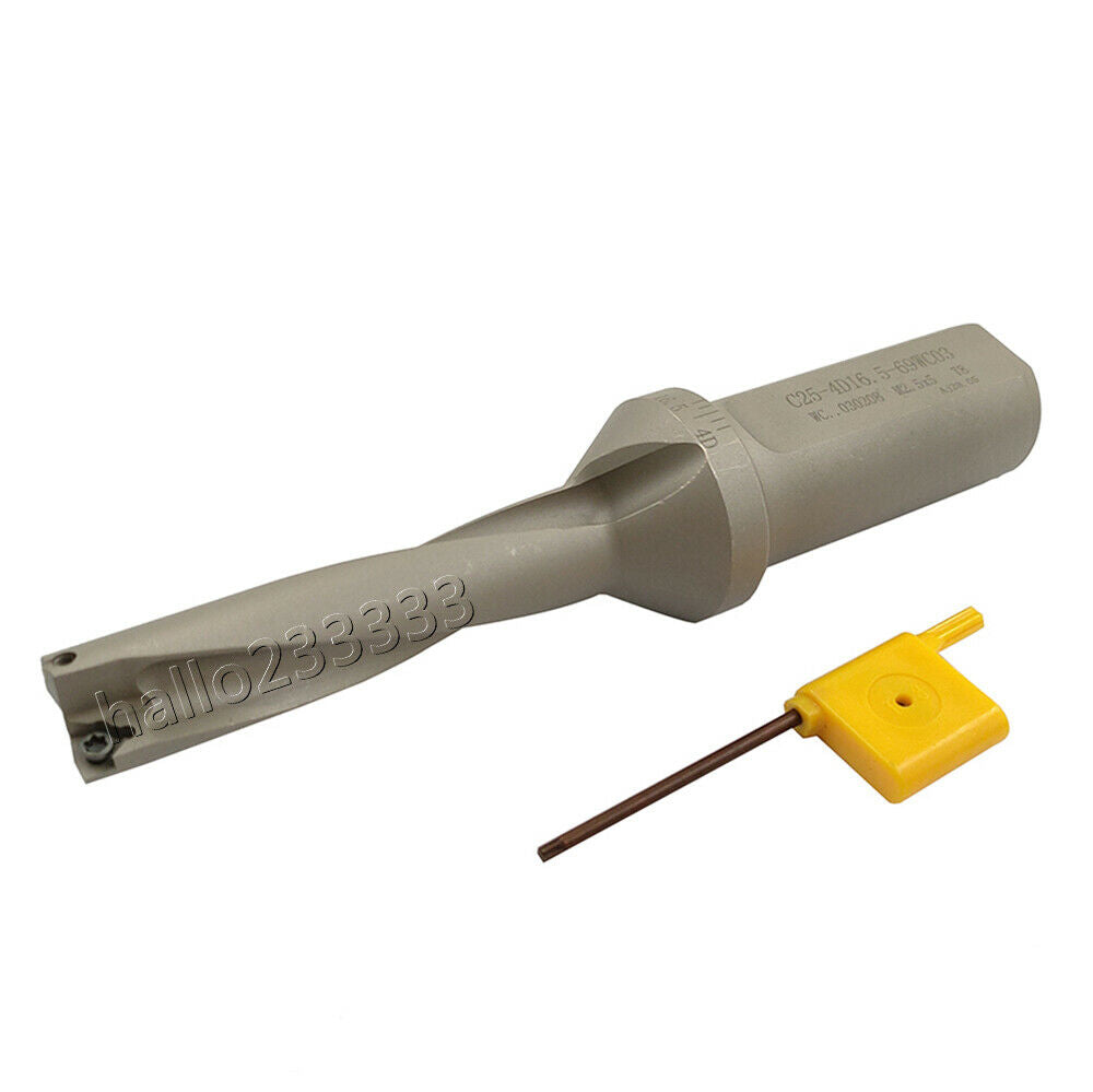 WPD-165-4D-C25 16.5mm U drill indexable drill For WCMX030208 WCMX carbide insert