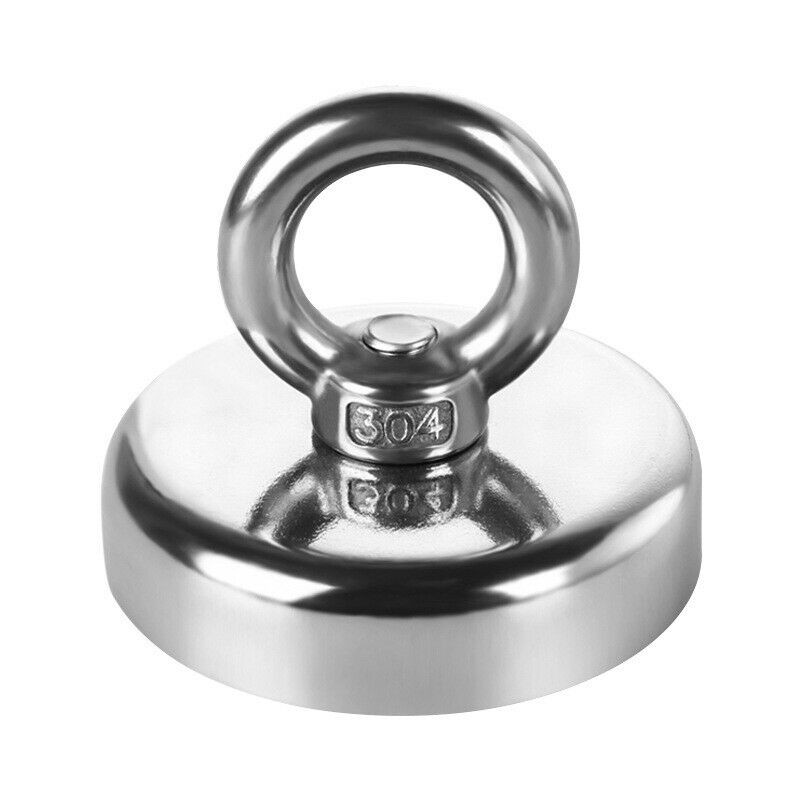 D25 Strong Salvage Magnets Neodymium Pot Fishing Magnet Hook Deep Sea Salvage