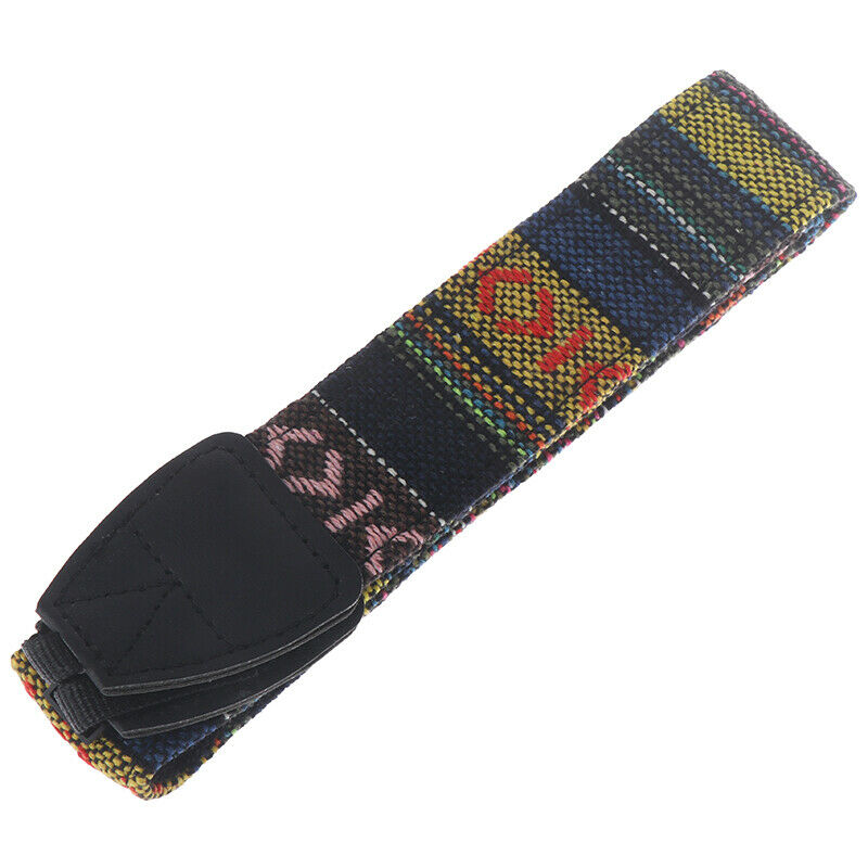 Retro Style Colorful Pattern Camera Shoulder Neck Sling Hand Strap for Cam x Ad