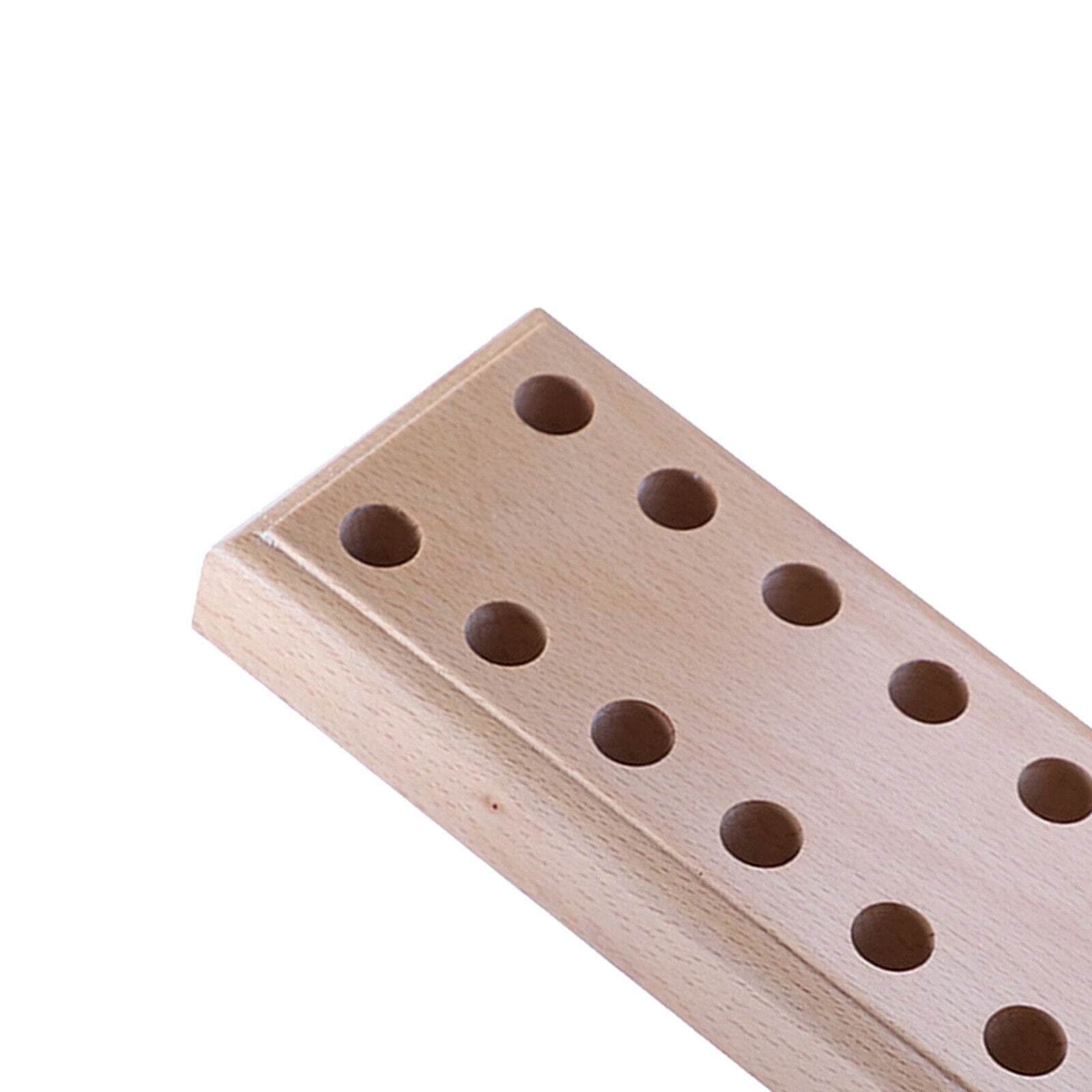 Wood Plier Block Desktop Pliers Holder Base Wood Pallet Jewelry Making Tools