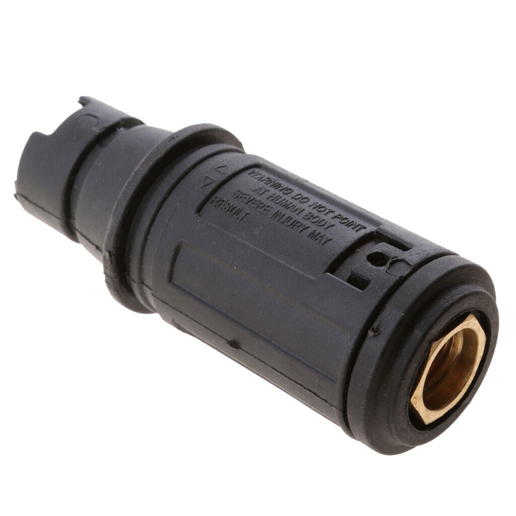 1x Black Flat Nozzle Pressure Washer Nozzle Sprayer Nozzle for 280/380 Type