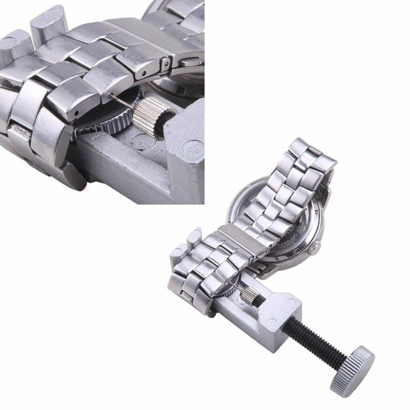 Metal Adjustable Watch Pin Remover Band Strap Bracelet Link Repair Tools Kit