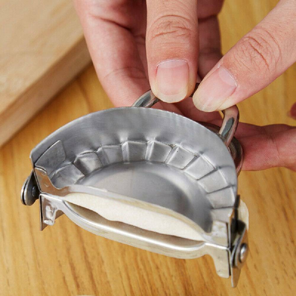 Stainless Steel Eco-Friendly Pastry Tool Dumpling Maker Wraper Dough Cutter Kit.