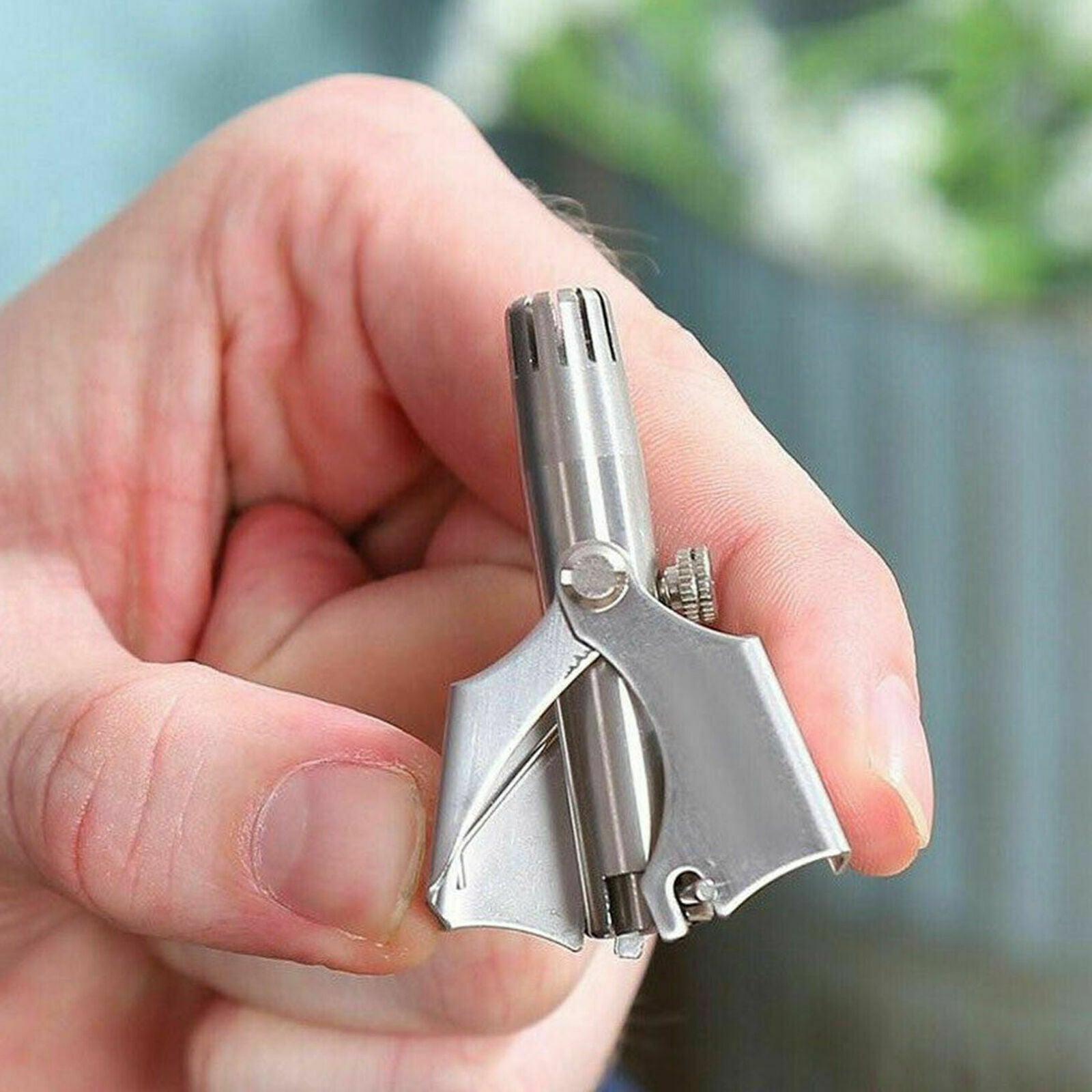 Mini Nez Tondeuse Cheveux ImpermÃ©able Oreille Tailleur Rasoir Coupe-Ongles