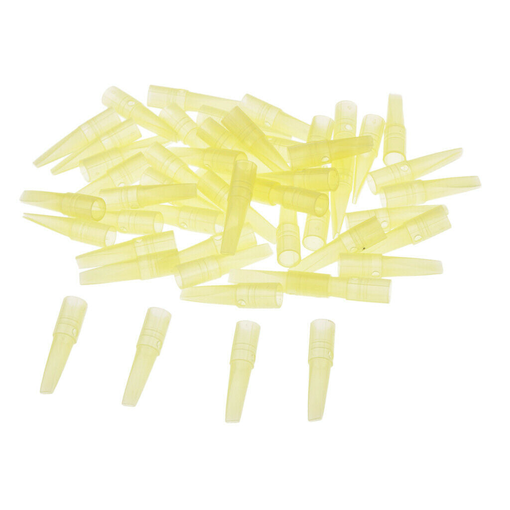 Lot 50pcs Disposable Tattoo Tips Needle Nozzle Tattoo Tubes Tattoo Supply 7F