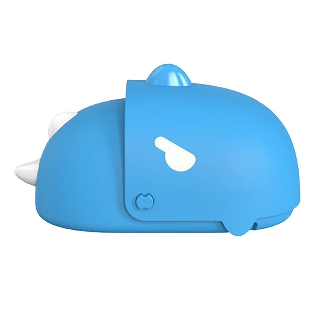 Mini Fan Rechargable Summer Cooling Fan 5V for Travel Outdoor Kids Toys Blue