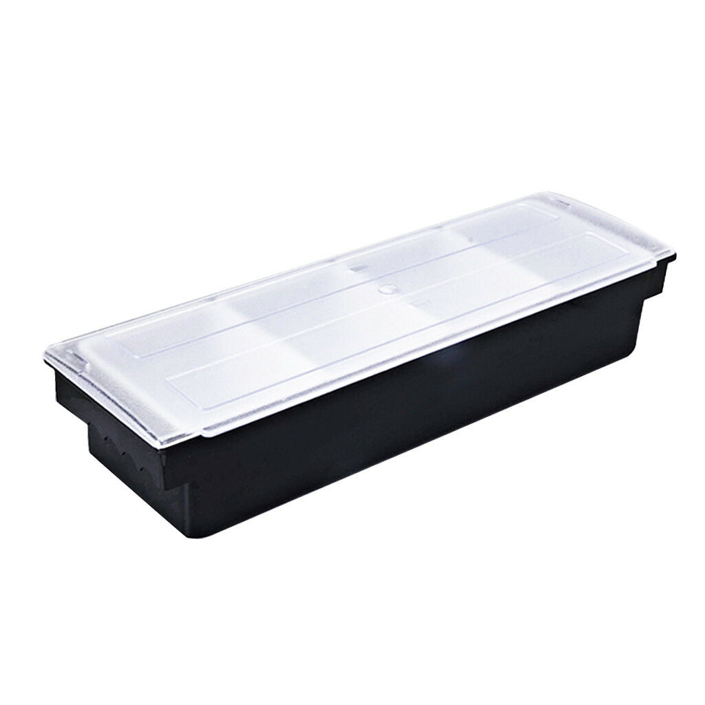 1pc Condiment Server Caddy Holder Dispenser, Container Cooler Bar 4 Trays