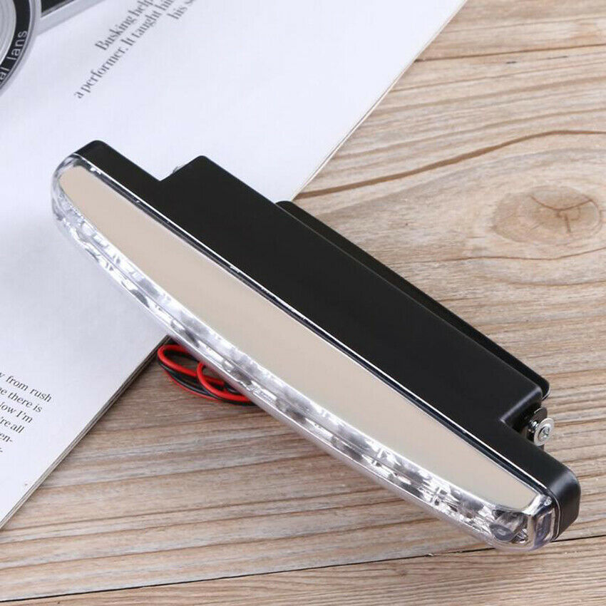 2PCS Waterproof Car DRL 8LED Daytime Running Light Driving Fog Lamp Super White