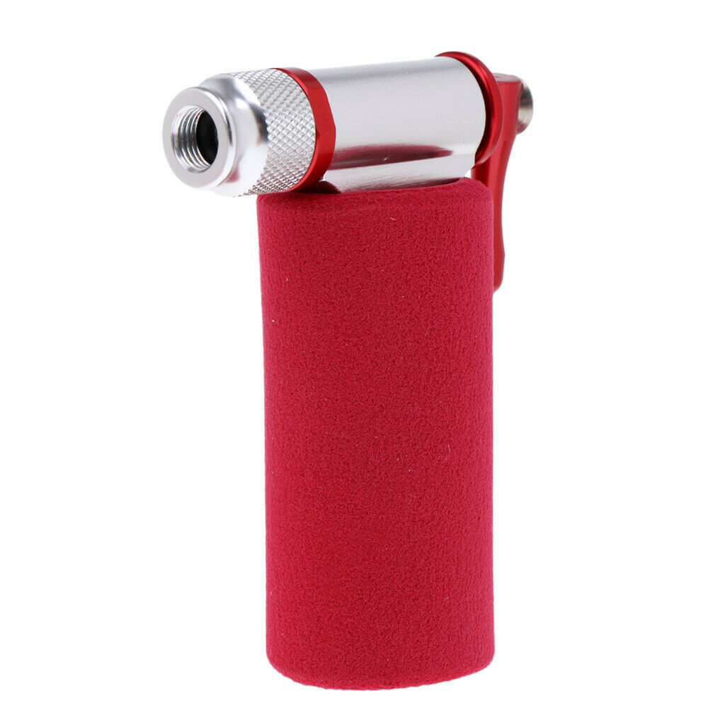 Mini Portable Aluminium MTB Road Mountain CO2 Inflator Pump Valve Sleeve