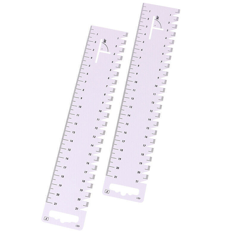 1PC DIY Sewing Patchwork Ruler Ultrathin Soft 21cm Quilting Sewing TY1