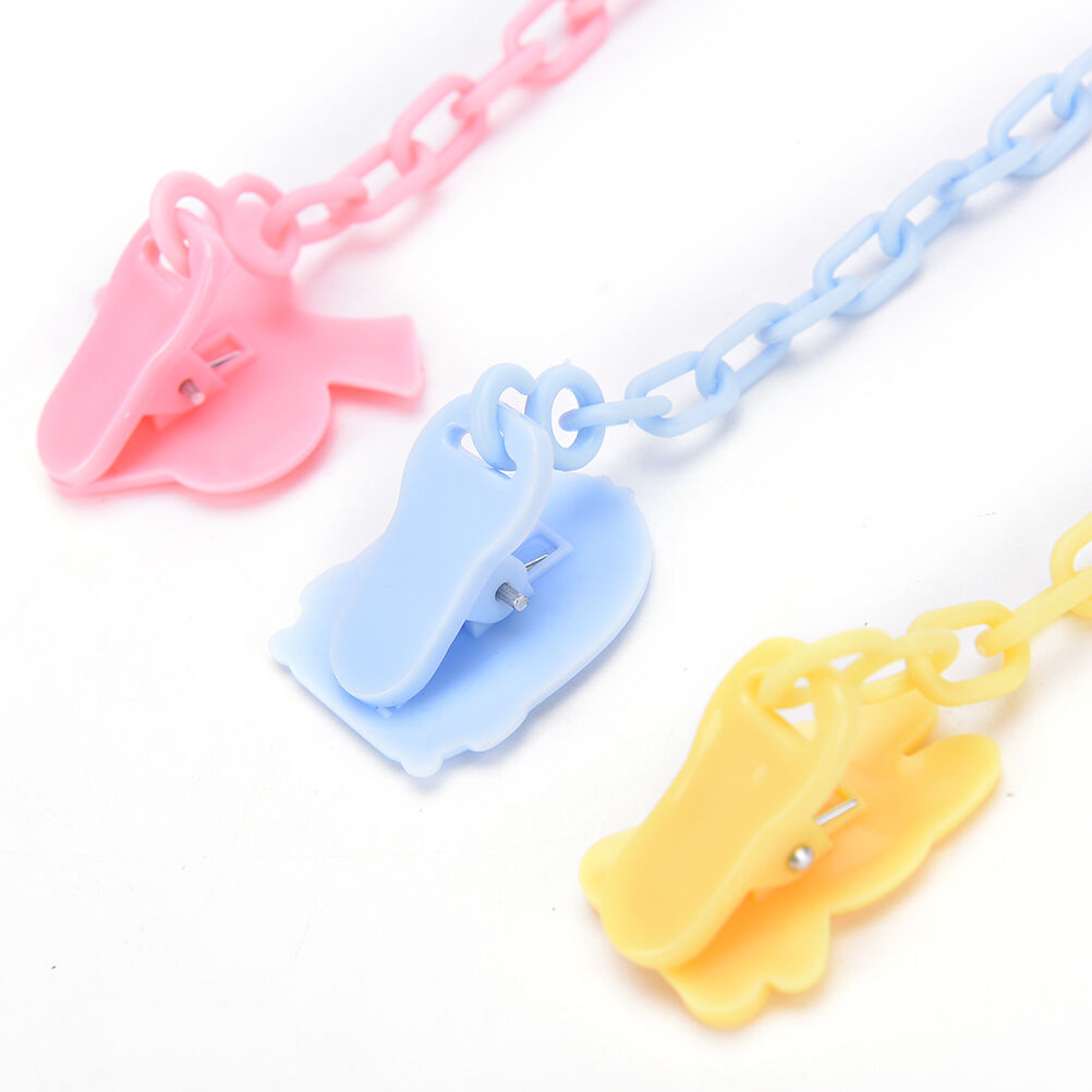 Safety Baby Dummy Pacifier Soother Nipple Chain Clip Buckle Holder Health.l8