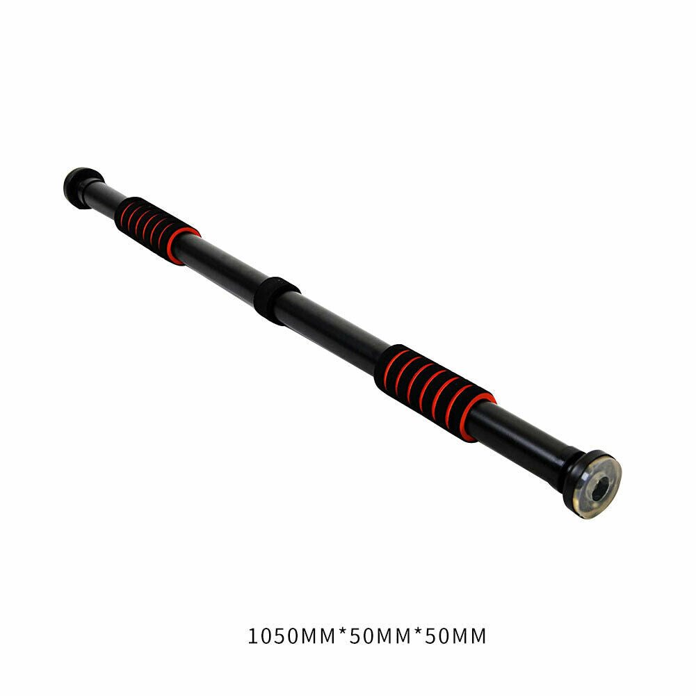 Stainless Steel Door Horizontal Bar Sport Pull Up Arm Strength Training Bar @